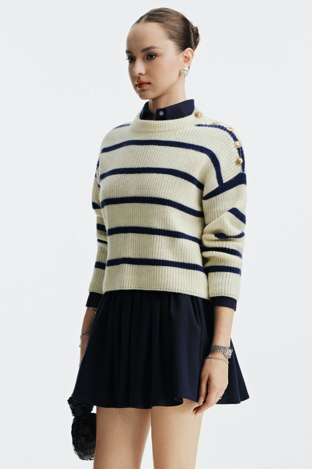JEAN KNIT TOP